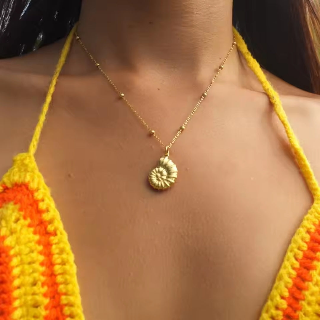 Shell Golden Necklace