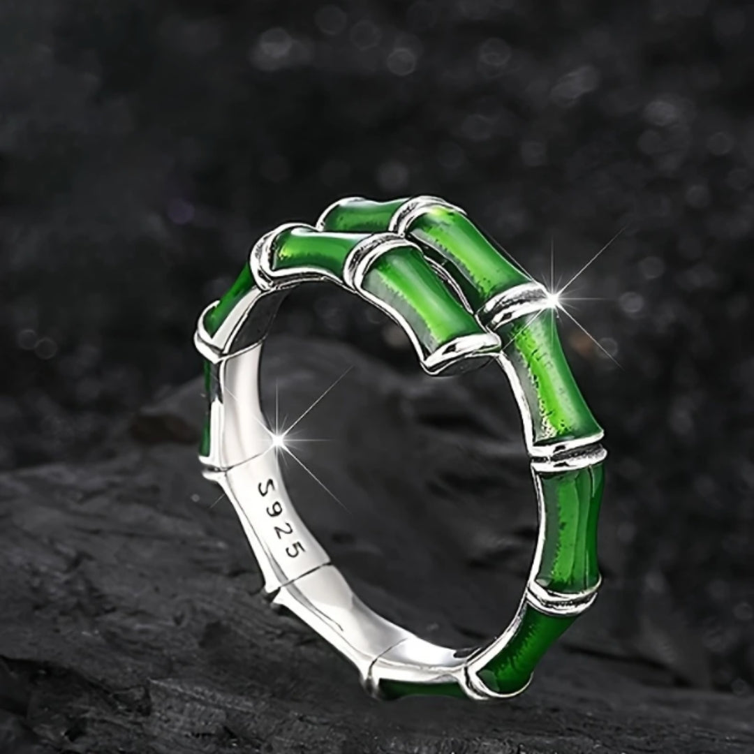 Bamboo Silver Ring