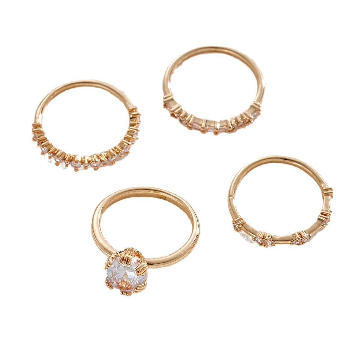 Solène Viremont Ring Set | Gold