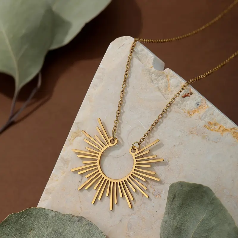 Solar Golden Necklace