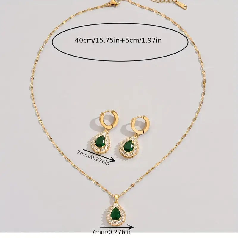 Rheya Lysandelle Jewelry Set | Gold 18k