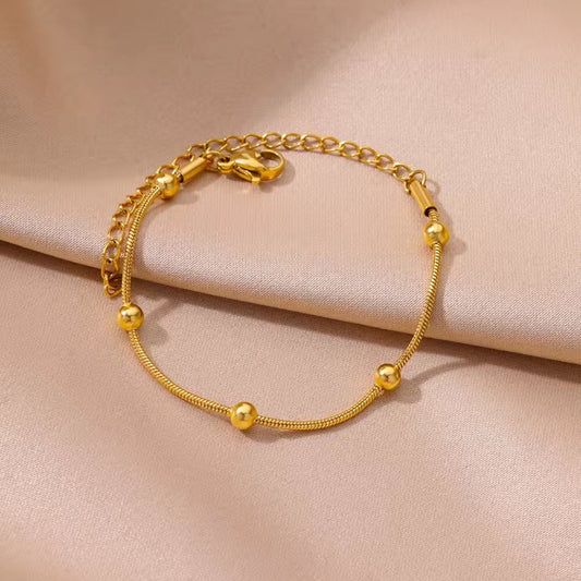 Thin Golden Bracelet