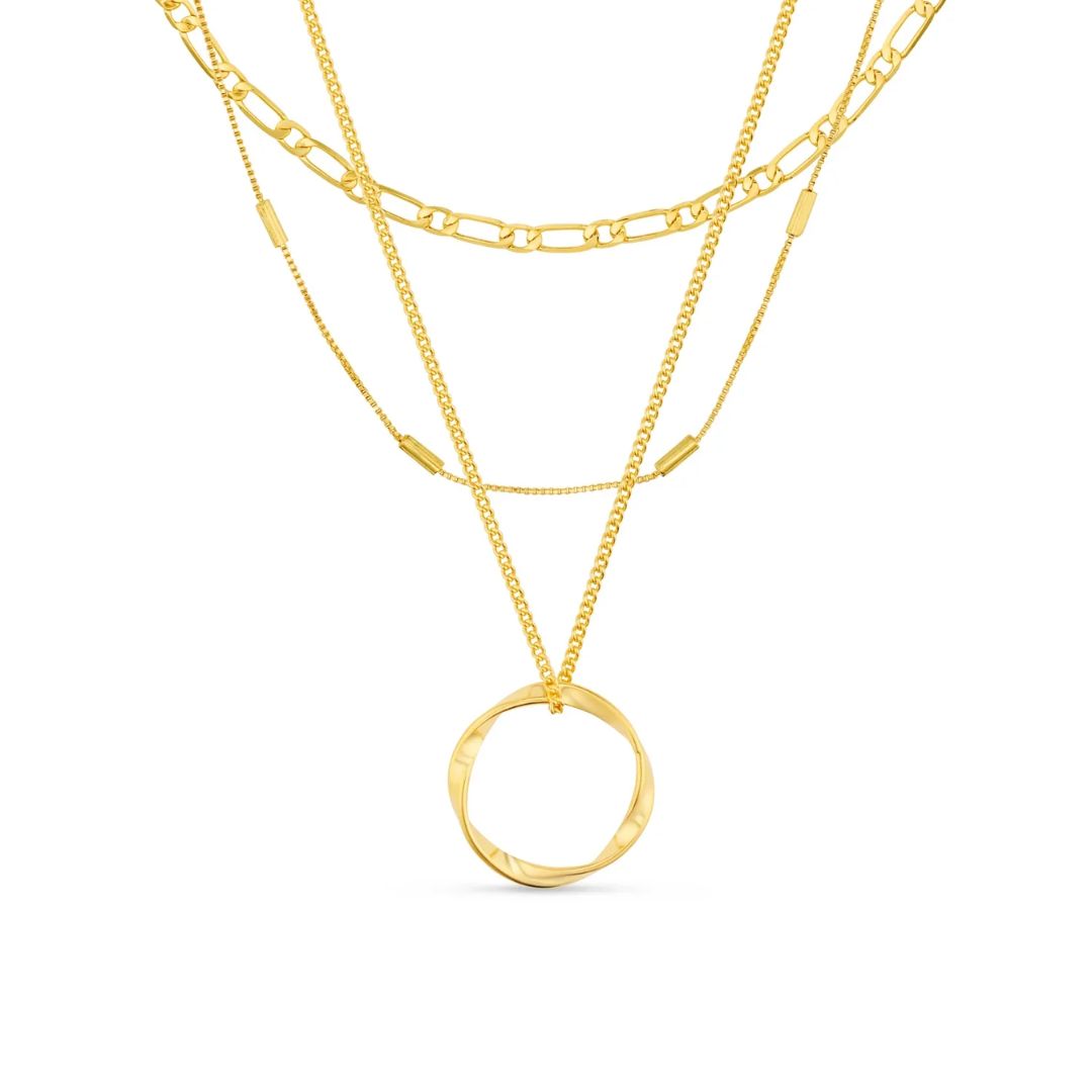 Layered Gold Necklace