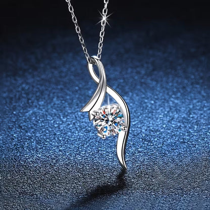 Elegant Moissanite Necklace