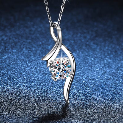 Elegant Moissanite Necklace