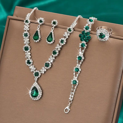 Adriana Lysandre Jewelry emerald | White Gold