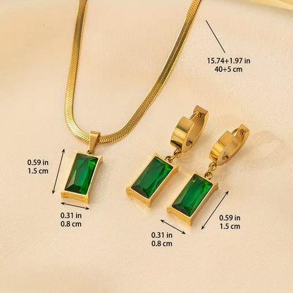 Iselotte Verdain Jewelry emerald | Gold
