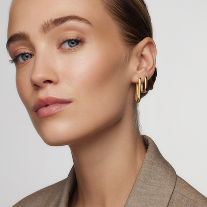 Icon Hoops | Gold 18k