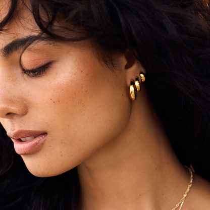 Rue Hoops | Gold 18k