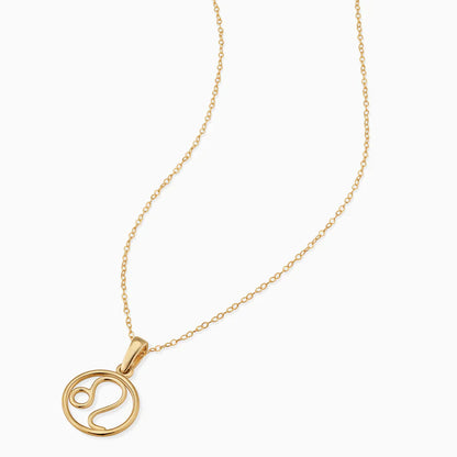 Zodiac sign necklace | Gold 18k