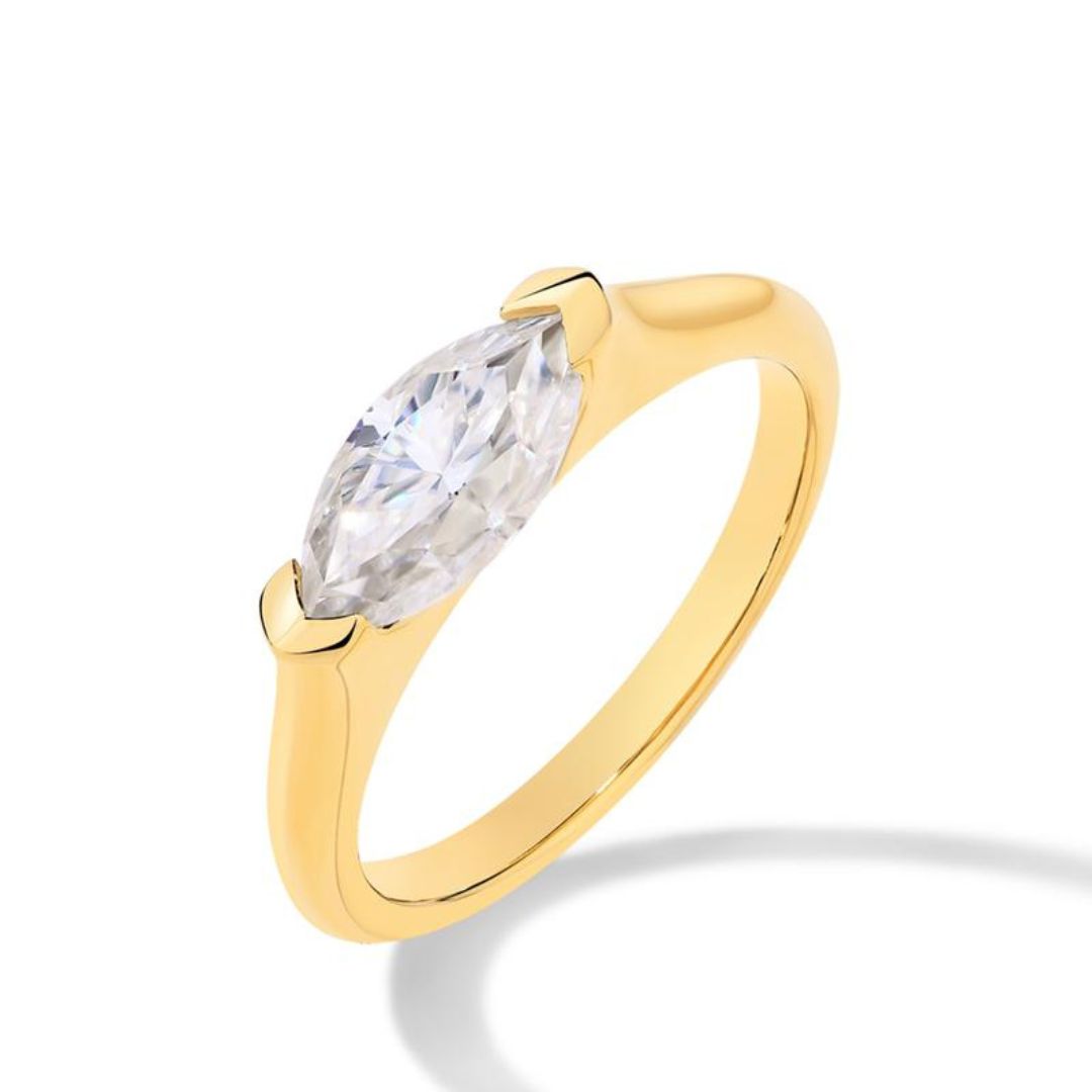 Hailey Playa Thin Ring | Gold 18k