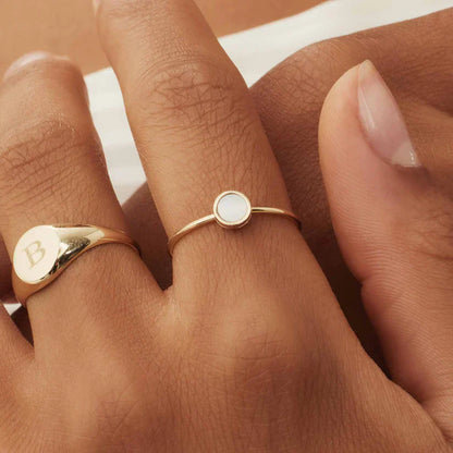 Alina Cirielle Ring | Gold 14k