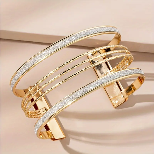 Open Golden Bright Bracelet