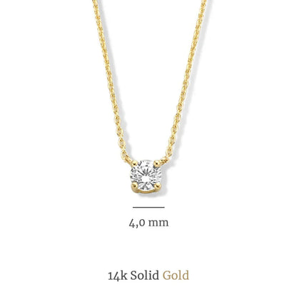 Cléa Zirconia Stone Set | Gold