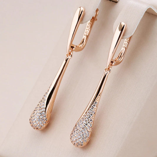 Elegant Drop Bright Earrings